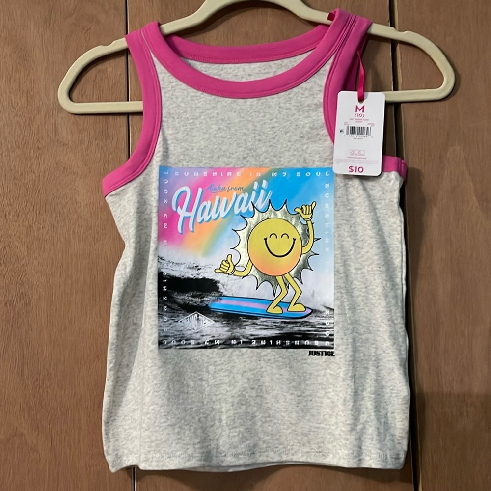 Girls Justice Tank Top